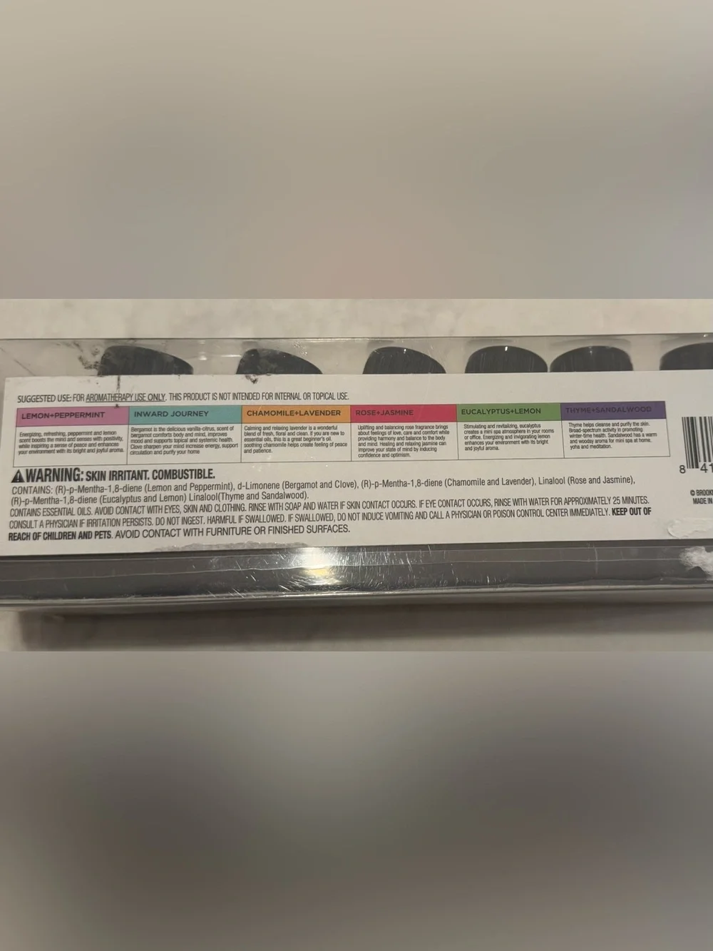 NWT Brooklyn + Dee | Aromatherapy Essential Oils | Set of 6